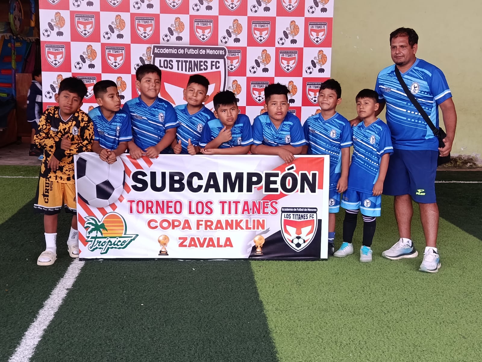 Subcampeones Copa Franklin Zavala